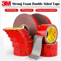 3M 30M Strong Car Special Double Sided Tape Heavy Duty Acrylic Foam Adhesive For Auto Rear Spoiler Household Office Accessories. 