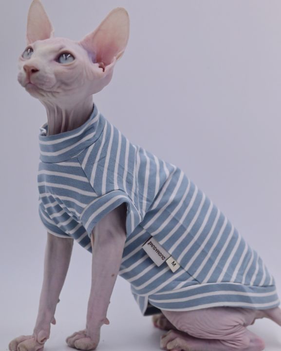 Sphynx Cat Clothes Cotton Kitty Clothes Bottoming Stretchy And