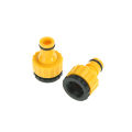 2pcs Faucet Hose Quick Connector Washing Machine Water Cannons Lawn Sprinkler Encounter. 