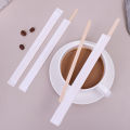 100/200Pcs 14cm Disposable Stir Sticks Single Packaged Coffee Wood Coffee Stirrer Cafe Shop Supplies Kitchen Accessory. 