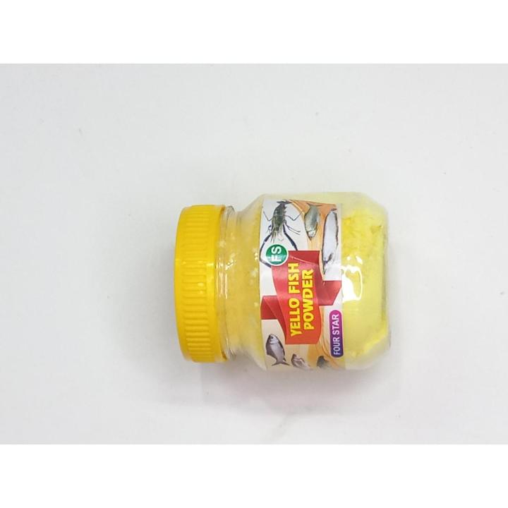 Yellow Fish Powder Fishing bait 1jar