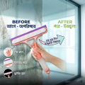 Proclean Window Cleaning Squeezer With Spray & Brush_WC-2920, All-Purpose Spray Window Squeegee Cleaner Tool,for Glass Doors for Windows Glass, Mirrors Scraper. 