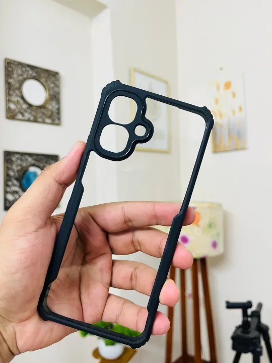 TheGiftKart%20Shockproof%20Crystal%20Clear%20Back%20Cover%20Case%20for%20Infinix%20Smart%2010%20%7C%20360%20Degree%20Protection%20%7C%20Protective%20Design%20%7C%20Transparent%20Back%20Cover%20Case%20for%20Infinix%20Smart%2010%20(PC%20&%20TPU,%20Black%20Bumper)%20Infinix%20Smart%2010/X6725%20-%20Image%2010