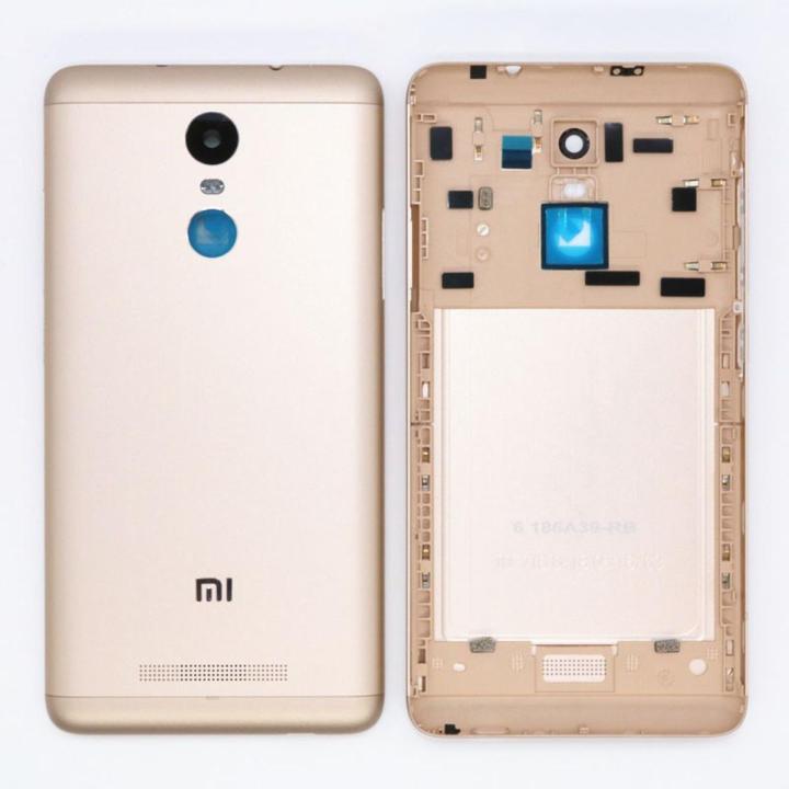 For Xiaomi Redmi Note Phone Battery Back Cover Backshell Glass