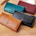 Women's Leather Wallet|tWoman Luxury Long Wallets Fashion Women Purses Money Bags 2022 Handbags Womens Purse Cards Holder. 