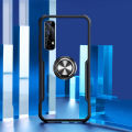 Phone Case Realme Narzo 30 Back Cover Magnetic Transparent Clear Armor Ring Shockproof Back Cover for Realme Narzo 30 Case.