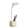 YAGE T109 Rechargeable USB Table Lamp with Phone and Pen Holder Desk Lamp. 