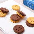 6pcs/set Eraser cute cartoon biscuit shape creative learning stationery children primary school supplies prizes school gift. 