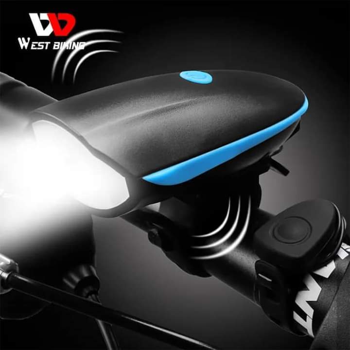Waterproof Reachable 2 in 1 Bycycle Light and Horn