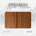 Zays Premium Leather Super Slim Card Holder Mini Wallet Handcrafted Durable Stylish Compact Wallet for Men And Women | Credit And Debit Card Holder Slim Wallet for Travel And Everyday Use (Brown).