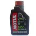 Motul-5100 4T SAE 10W40 4-Stroke Motor Oil (1 Liter). 
