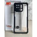 Redmi poco c40/10C/10E/10 power 10 India Global Version Shockproof Cover Transparent Back Cover With Bumper. 