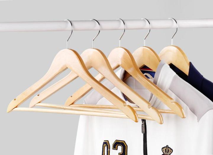 Top%20quality%20glory%20wood%20hanger%20natural%20wooden%20coat%20hanger%20(3%20Pcs)%20-%20cloth%20hanger%20-%20Image%202