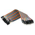 20Pcs Set Jumper Wires Male to Female for Arduino student Project Board.