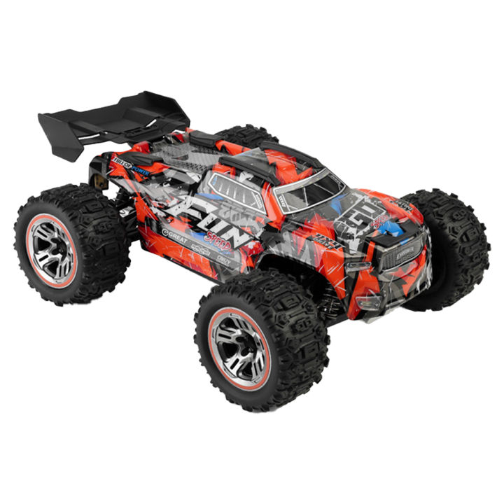 GC 1:18 Brushless RC Cars Remote Control Car With Colorful Lighting System Zinc Alloy Gears Hydraulic Shock Absorbers