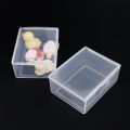 1/5/10Pcs Mini Rectangular Box With Lid Transparent Plastic Storage Boxes Dustproof Durable Storage Case Container Jewelry Packing Box. 