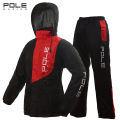 POLE Racing Raincoat for Motorcycle Cycling Outdoor Waterproof Rainsuit & Rain-Pants Set Motocross Breathable With Free Storage Bag. 