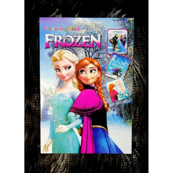 Kid's Frozen Colouring Book