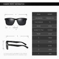 DUBERY HD Polarized Sunglass UV400 Protected With Anti-Reflective Inner Coating Mirror Shaded Fashion Sunglass Suitable For Travel, Sports & Outdoors - D518.