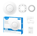 Cudy AP3000 Indoor AX3000 Mbps Wireless Dual Band Wi-Fi 6 Ceiling Mount Access Point. 