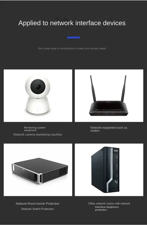 100M%20Single%20Network%20Lightning%20Protection%20Device%20RJ45%20Surge%20Protector%20Thunder%20Preventer%20for%20POE%20Cameras%20-%20Image%206