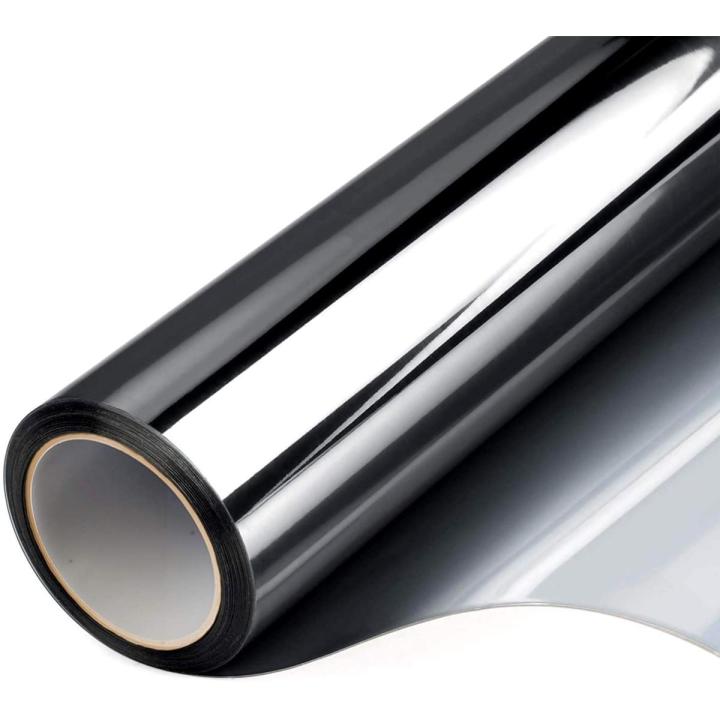 One Way Mirror Reflective Window Film Privacy UV Blocking Window Tint for Home Heat Control Glass Vinyl Self Adhesive Film
