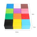 50pcs /10 Colors Wooden Domino kids Toy Classic Desktop games/Table Game wood Building blocks Domino Challenging game Block toy. 
