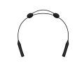 Adjustable Anti Slip Soft Silicone Eyeglass Ear Hook Strap / Durable Sports Anti-drop Eyeglass Leg Retainer Holder / Sponge Nose Pad / Eyewear Grip Accessories. 