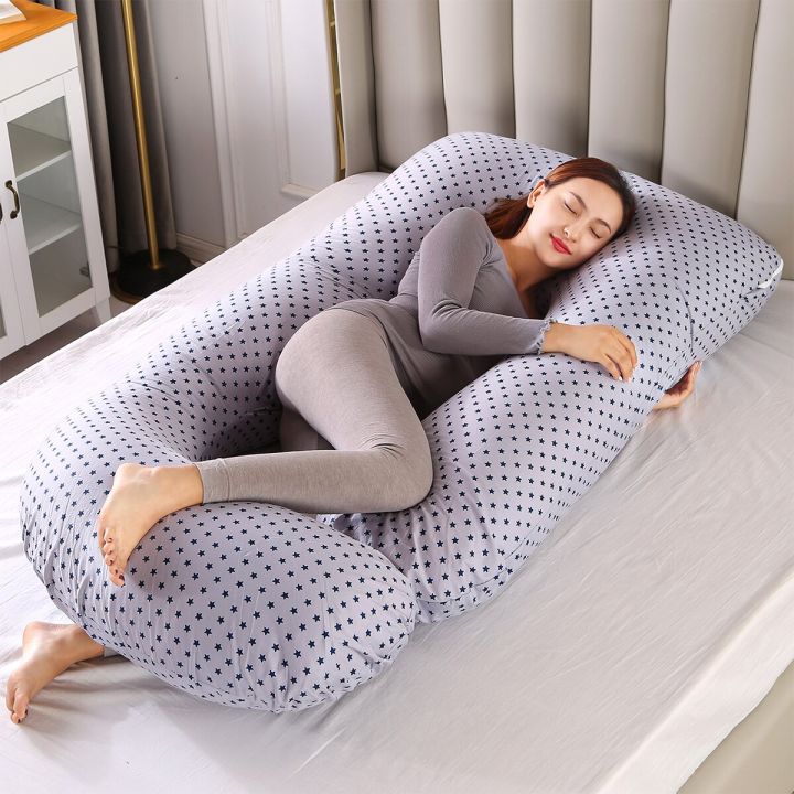 Large%20Size%20Pregnancy%20Pillow%20Gray%20J-Shape%20Pregnant%20Pillow%20Crystal%20velvet%20Full%20Body%20Maternity%20Pillow%20for%20Pregnant%20Women%20-%20Image%204