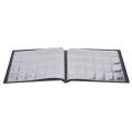 Coin Album Professional Collection Book Fixed 10-Page Plug-in Type for 240pcs Coins.