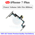 Apple iPhone 7/ 7 Plus Power on / off Switch Button Side Volume Up Down Buttons Flex Cable Replacement Parts.