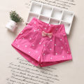 2021 Kids Summer Shorts Bow Princess Shorts For Girls Fashion Girls Shorts Children Pants Girl Short Flower Girls Clothing. 