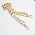 Silver Gold 30cm Metal Purse Chain Strap handbag Handles DIY Purse replacement For Shoulder Bag Straps Bag Chain Strap. 