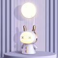 Cute LED Desk Lamp Usb Rechargeable Dimmable Study Table Lamp Portable Bedside Night Light for Reading Work Kids Birthday Gift. 