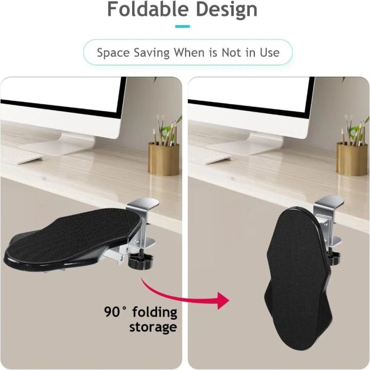 Comfortable%20Desktop%20Extension%20Computer%20Arm%20Rest%20Support%20Hand%20Shoulder%20rotection%20Folding%20Desk%20Adjustable%20Armrest%20Pad%20Ergonomic%20Elbow%20Attachable%20Board%20Mousepad%20Mouse%20Arm%20Wrist%20Rest%20Office%20-%20Image%207