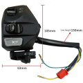 2pcs 22mm Motorcycle Switches ON/OFF Button Handlebar Ontrol Horn Turn Signal Start Switch for LC135. 