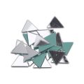 14 mm Triangle Mirror Mosaic Tiles, Triangular Real Glass Mirror for Jwellery Making DIY Crafts & LIPPAN Art Works. 