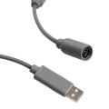 Converter Adapter Wired Controller PC USB Port Cable for Xbox 360 New (Grey). 
