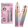 2-in-1 Lady Shaver Flawless Eyebrow Trimmer. 