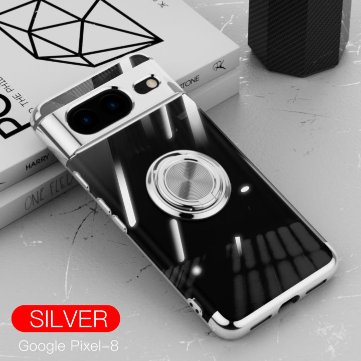 Applicable%20Google%20Pixel%208%20Phone%20Case%20Google%208Pro%20Electroplating%20Transparent%20Protective%20Cover%20Ring%20Magnetic%20Car%20New%20-%20Image%209