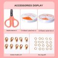 (New)4000 pc clay bead bracelet making kit 14 color polymer clay bead bracelet jewelry making kit for DIY art and craft kit, gift for girl. 