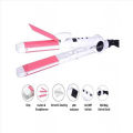 Kemei KM 1291 Ceramic Professional 3 in 1 Electric Hair Straightener Curler Styler and Crimper. 