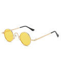 Retro hip-hop sunglasses small frame round Douyin Internet celebrity street mini glasses funny sunglasses little prince mirror. 