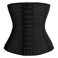 Women's Waist Trainer Corset for Weight Loss Sport Workout Body Shaper Tummy Fats Burner,S -Black.
