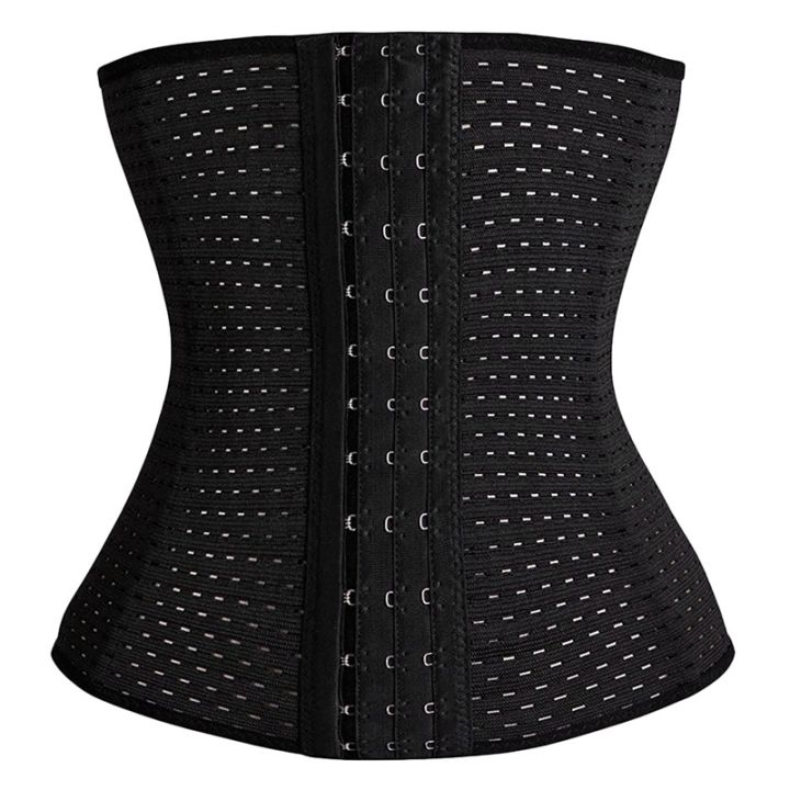 Women's%20Waist%20Trainer%20Corset%20for%20Weight%20Loss%20Sport%20Workout%20Body%20Shaper%20Tummy%20Fats%20Burner,S%20-Black%20-%20Image%202
