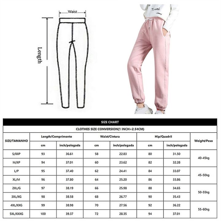 Winter%20Women%20Thicken%20Pants%20Gym%20Sweatpants%20Solid%20Color%20Warm%20Leggings%20Female%20Casual%20Elasticity%20Loose%20Sports%20Fleece%20Trousers%20-%20Image%209