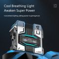【FUPANG】M45 TWS wireless 5.3 headphone led RGB ambient headset control sports music gaming earbuds microphone. 