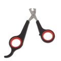 Cat Nail Clippers Small Dogs Claw Trimmers Black and Red. 