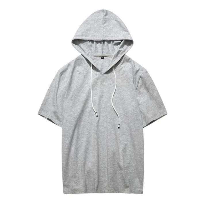 2022%20Summer%20Men%20tshirt%20Casual%20Solid%20Loose%20Hooded%20Tops%20Tees%20Shirts%20Male%20New%20Sportswear%20Hoodie%20Short%20Sleeve%20Mens%20T-shirt%20Clothing%20-%20Image%202