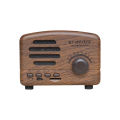 BT01 Retro Bluetooth Speaker Old Classic Speaker Strong Bass Enhancement Sound Box with FM Radio Wireless Charging Mini Speaker. 